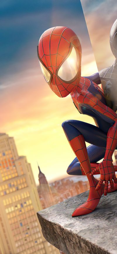 Fond d'écran iPhone Spider Man Deformed