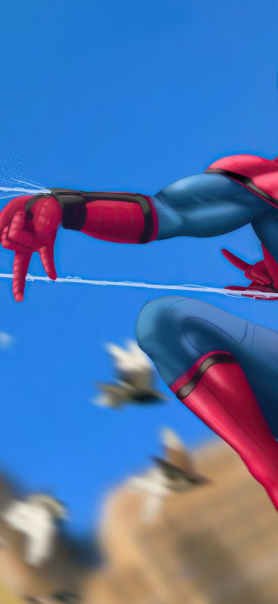 Fond d'écran iPhone 4k Spider Man Artwork