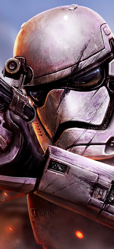 Fond d'écran iPhone Star Wars Battlefront Stormtrooper