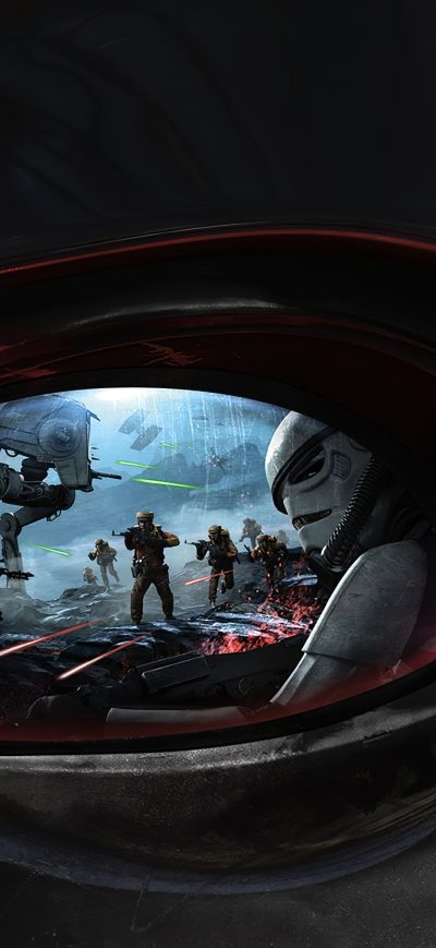 Fond d'écran iPhone Star Wars Battlefront Darth Vader
