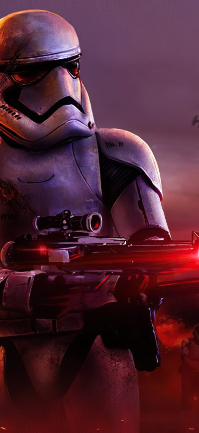 Fond d'écran iPhone Rise Of New Order Stormstrooper Star Wars 4k