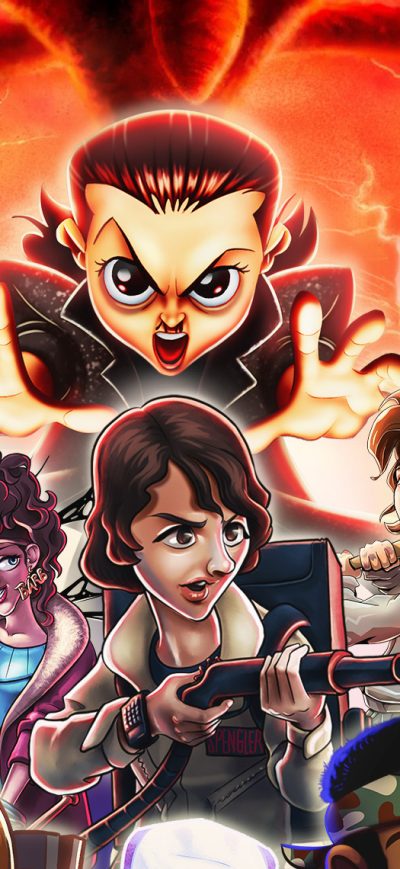Fond d'écran iPhone Stranger Things Artwork New