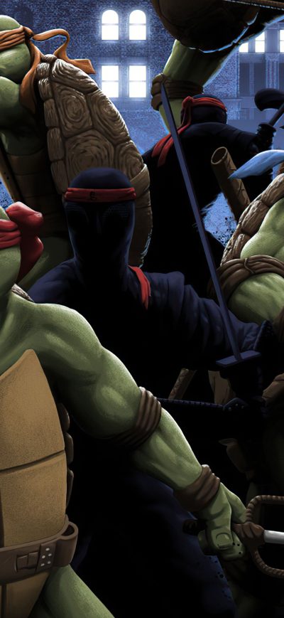 Fond d'écran iPhone Tmnt Animated 4k