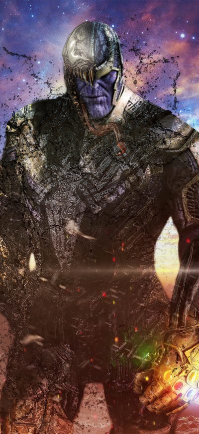 Fond d'écran iPhone Thanos The Last Titan