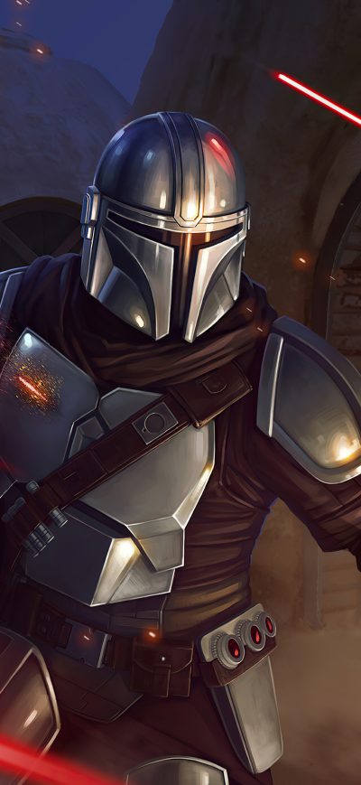 Fond d'écran 2020 The Mandalorian 4k sur iPhone