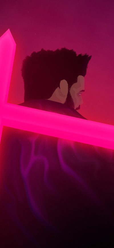 Fond d'écran iPhone Weeknd Chroldur 5k
