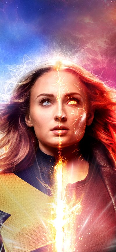 Fond d'écran iPhone X Men Dark Phoenix 8k