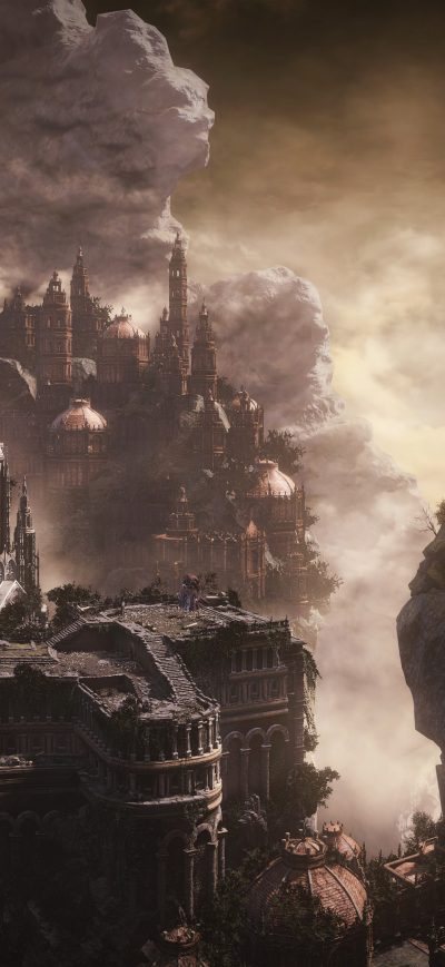 Fond d'écran iPhone Dark Souls 3 City Fantasy