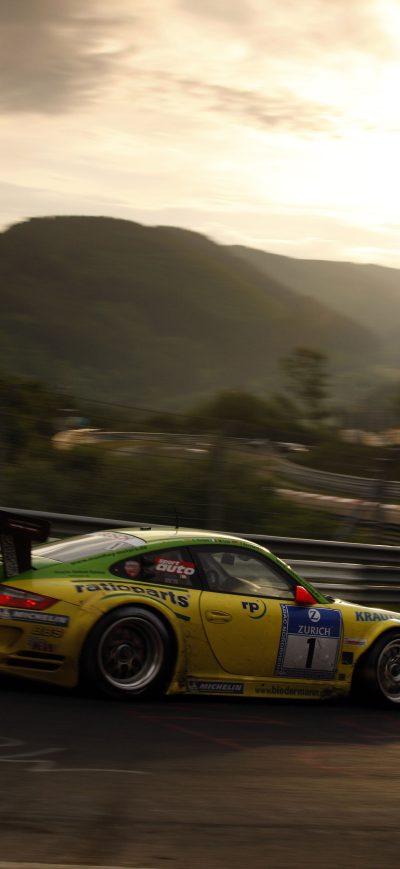 Fond d'écran iPhone Porsche Gtr On Track