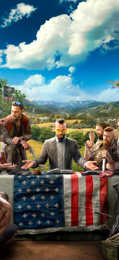 Fond d'écran iPhone Far Cry 5 8k