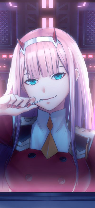 Fond d'écran iPhone Darling In The Franxx Fan Art