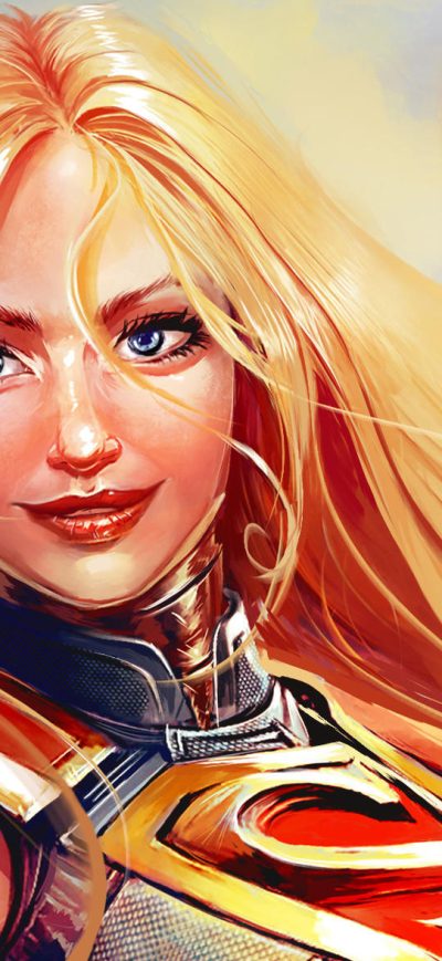 Fond d'écran iPhone Supergirl Arts HD