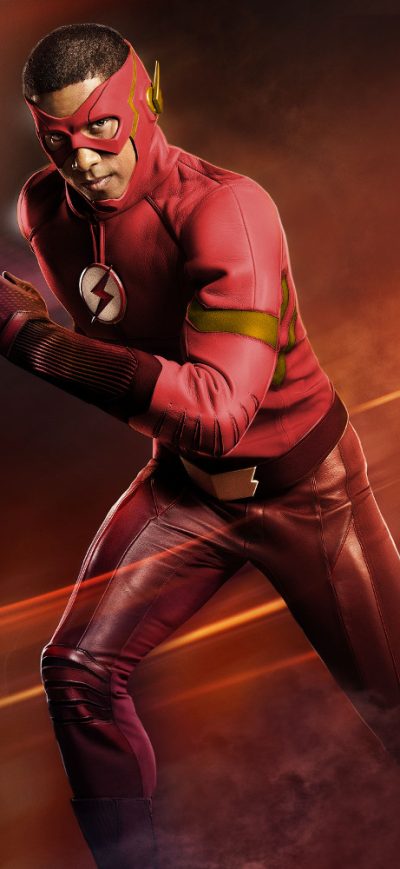 Fond d'écran iPhone Wally West As The Flash Red Suit