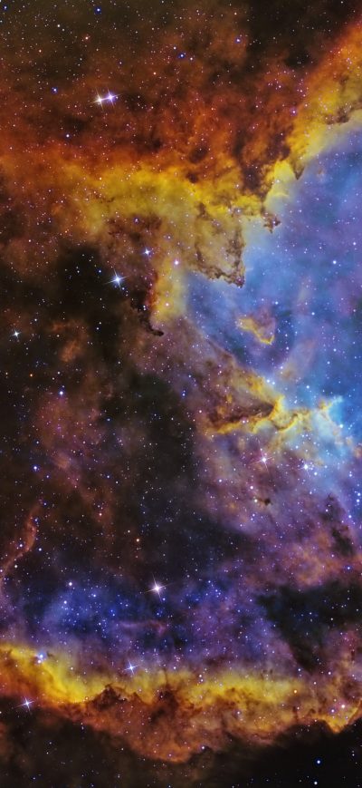 Fond d'écran iPhone Heart Nebula