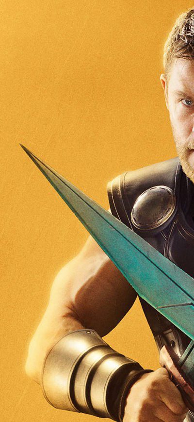 Fond d'écran iPhone Thor Ragnarok SuperHero