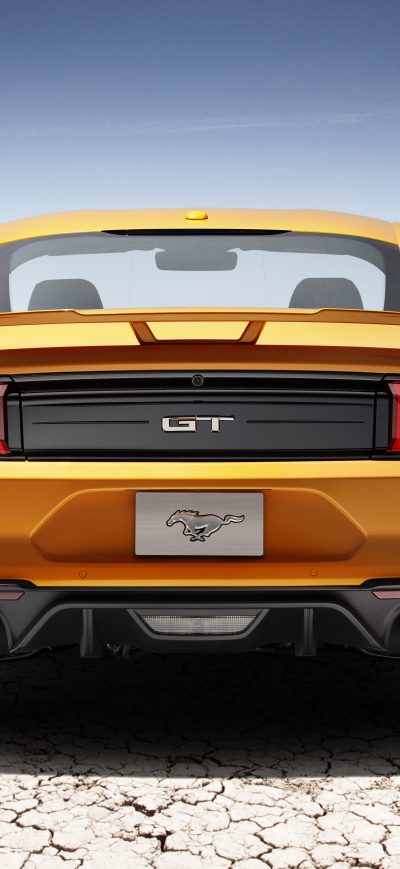 Fond d'écran Ford Mustang V8 GT 2018 8K sur iPhone