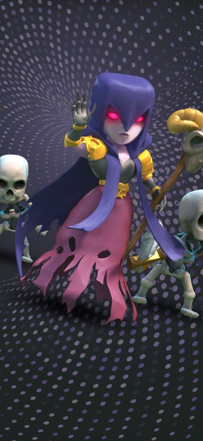 Fond d'écran iPhone Witch Clash Of Clans HD