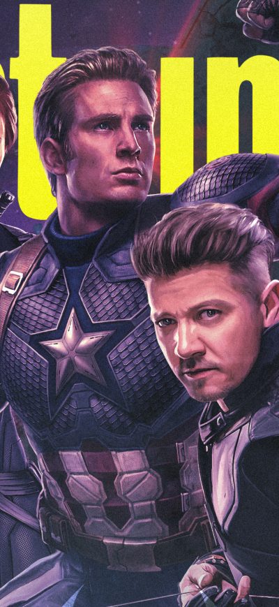 Fond d'écran iPhone Hawkeye Captain America In Avengers Endgame 2019 Entertainment Weekly
