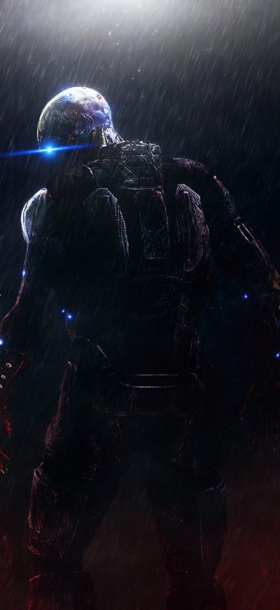 Fond d'écran iPhone Mass Effect Trilogy 4K