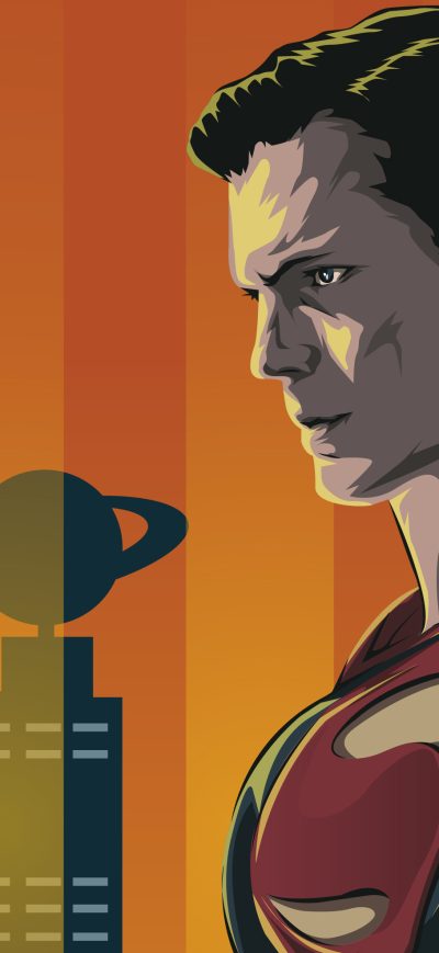 Fond d'écran iPhone Superman 4k Artwork