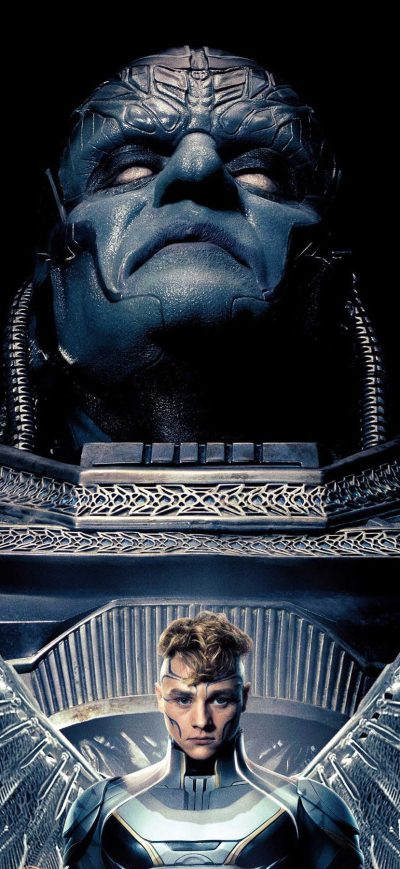 Fond d'écran iPhone X Men Apocalypse Archangel