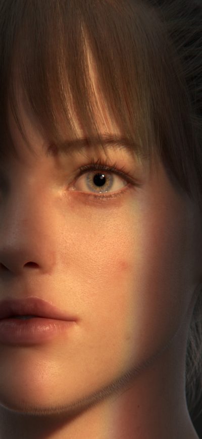 Fond d'écran iPhone Beautiful Girl Artwork