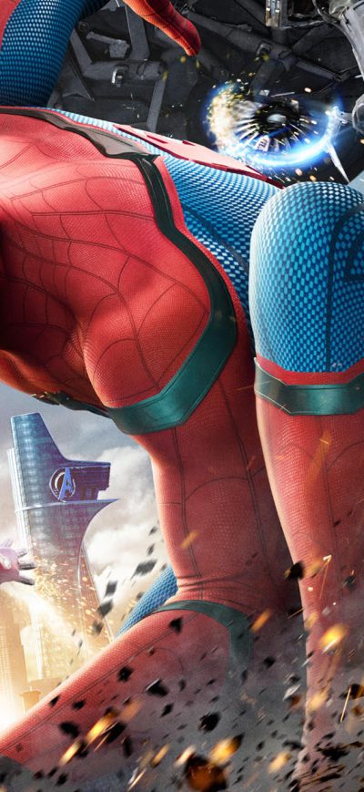 Fond d'écran iPhone Spiderman Homecoming 2017 Movie
