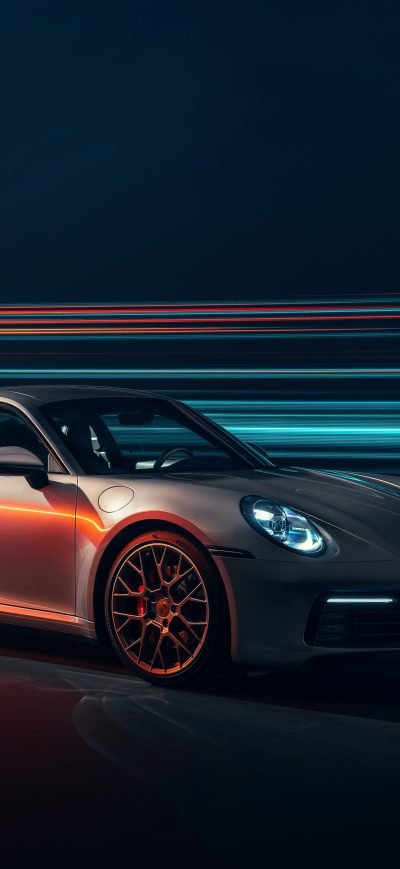Fond d'écran iPhone Porsche 911 Carrera 4S 2019