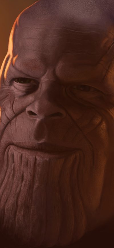 Fond d'écran iPhone Thanos 4k Art