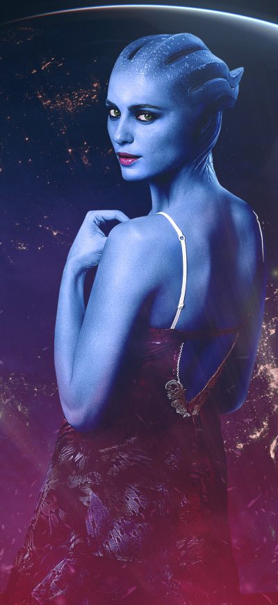 Fond d'écran iPhone Mass Effect Andromeda Scifi Girl 4k