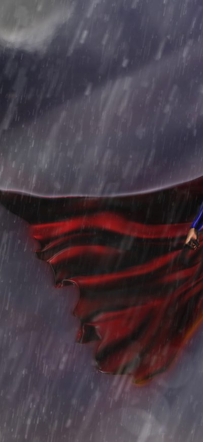 Fond d'écran iPhone Superman Justice League Artwork 8k