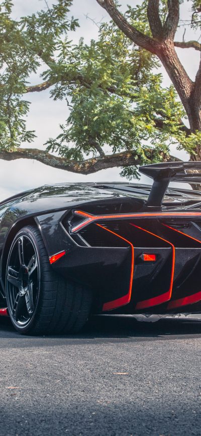 Fond d'écran iPhone Lamborghini Centenario Rear Car