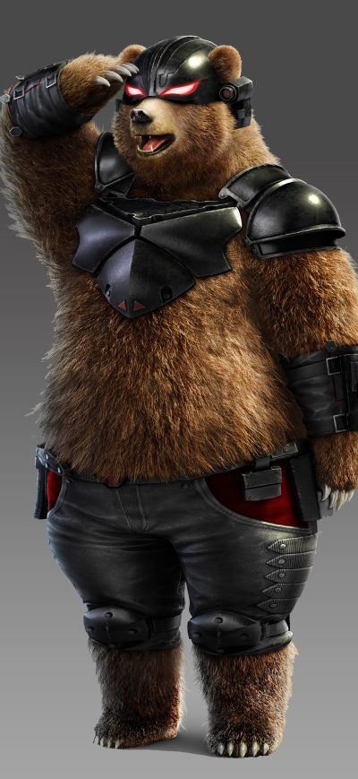 Fond d'écran iPhone Tekken 7 Kuma And Panda 4k