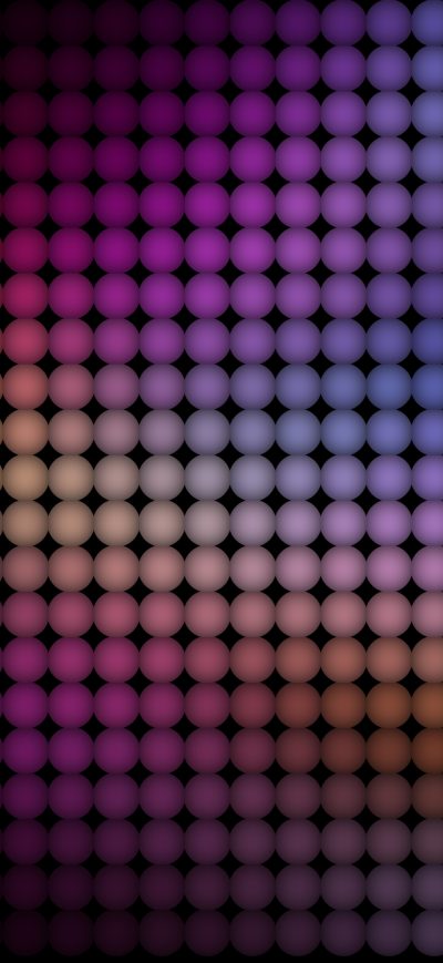 Fond d'écran iPhone Dooted Balls Abstract 4k