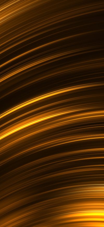 Fond d'écran iPhone Gold Black Lines 3d Abstract 5k