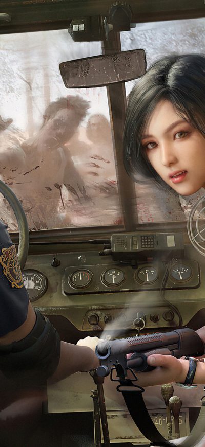 Fond d'écran iPhone Ada Wong Resident Evil 4k