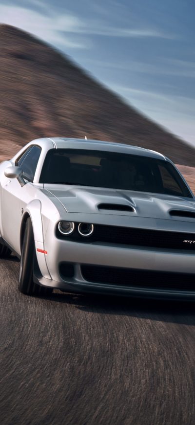 Fond d'écran iPhone Dodge Challenger Srt Hellcat 2018 Widebody