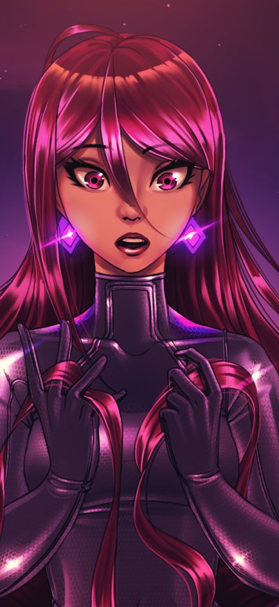 Fond d'écran iPhone Warframe Tyri With Long Hair