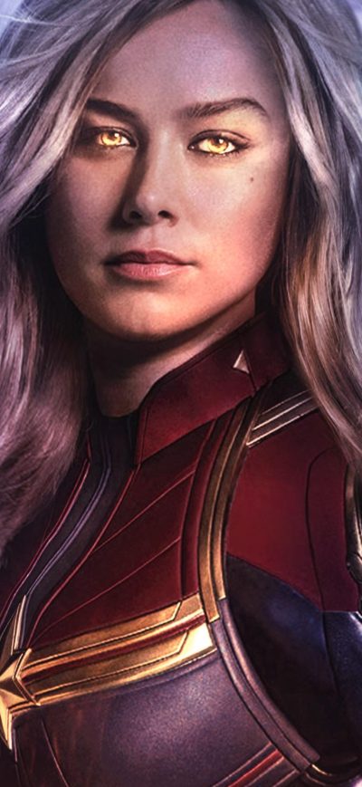 Fond d'écran iPhone Captain Marvel Avengers End Game