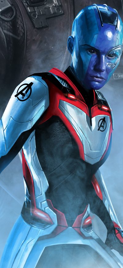 Fond d'écran iPhone Nebula In Avengers Endgame 2019