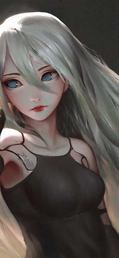 Fond d'écran Nier Automata Fan Arts sur iPhone