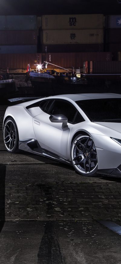 Fond d'écran iPhone Lamborghini Huracan LP 610 Novitec Torado