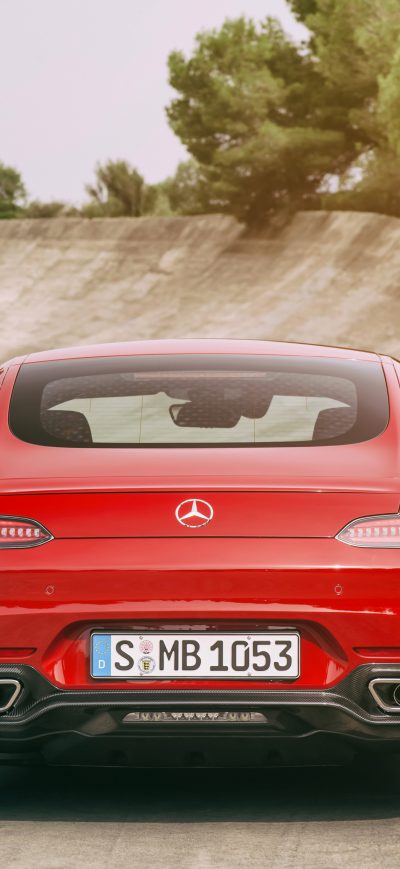 Fond d'écran iPhone Mercedes AMG GT S 2017 Rear