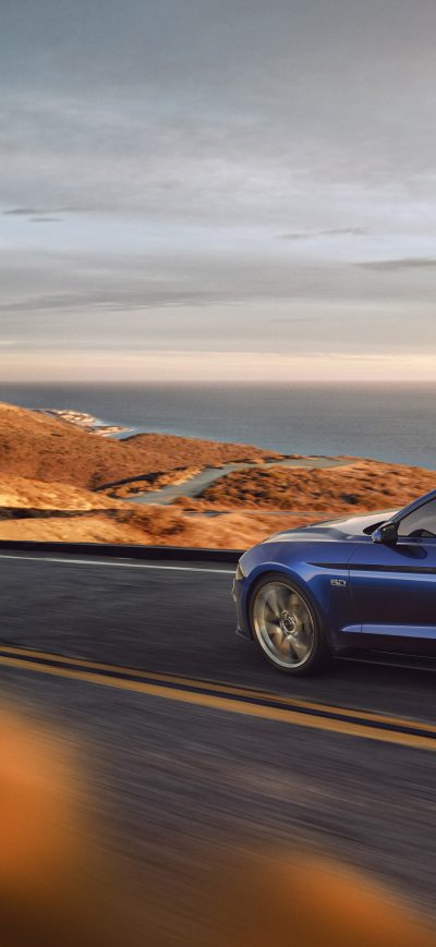 Fond d'écran 2018 Ford Mustang V8 GT sur iPhone