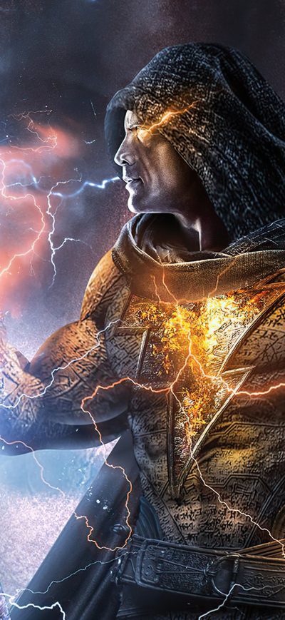Fond d'écran iPhone Black Adam Poster 4k