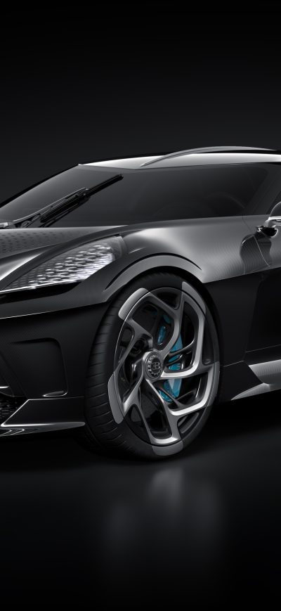 Fond d'écran iPhone 2019 Bugatti La Voiture Noire