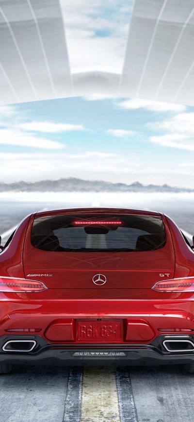 Fond d'écran iPhone 2017 Mercedes AMG GT