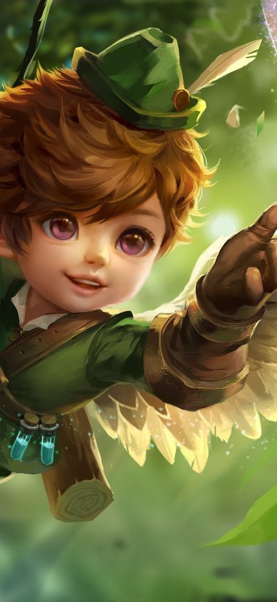 Fond d'écran iPhone Boy Fairy Purple Eyes Wings