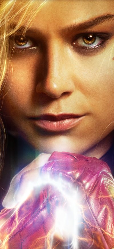 Fond d'écran iPhone Captain Marvel Official Poster