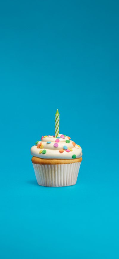 Fond d'écran iPhone Android Cupcake Minimalism